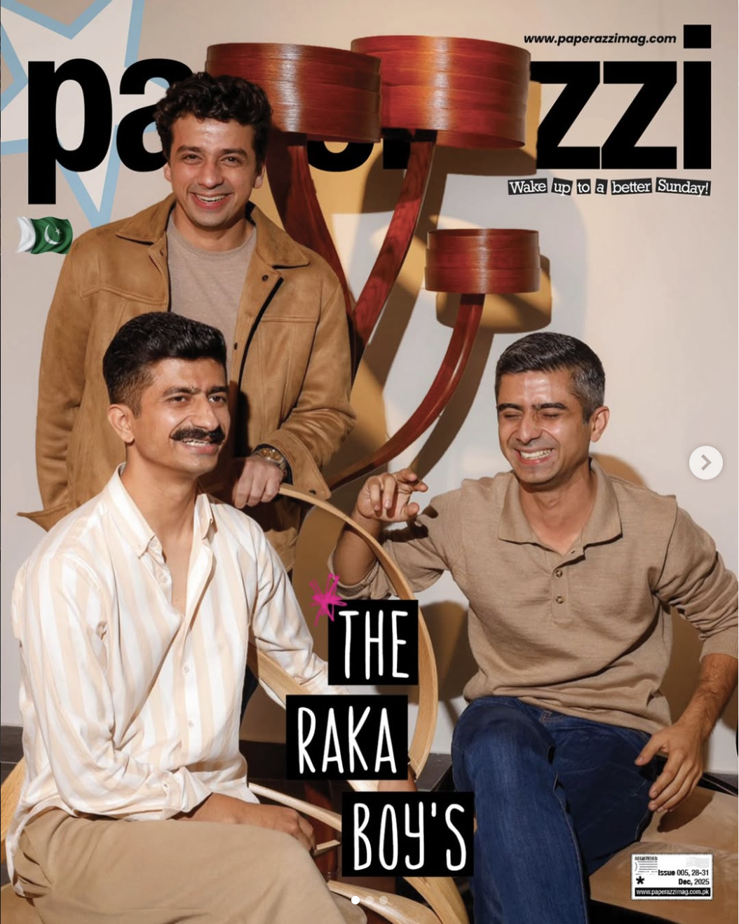 Paperazzi Magazine — Raka Studio Cover