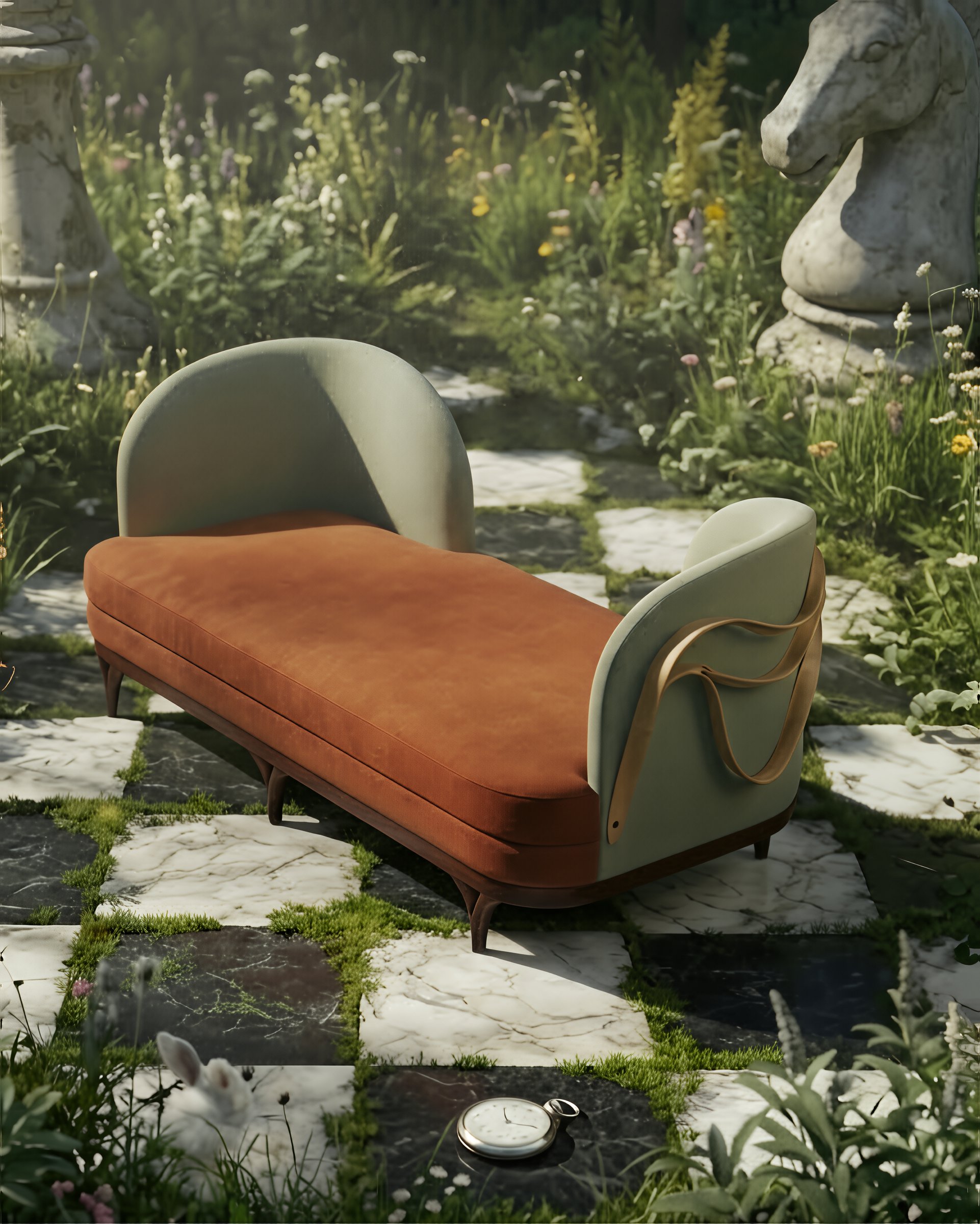 The Daybed — detail