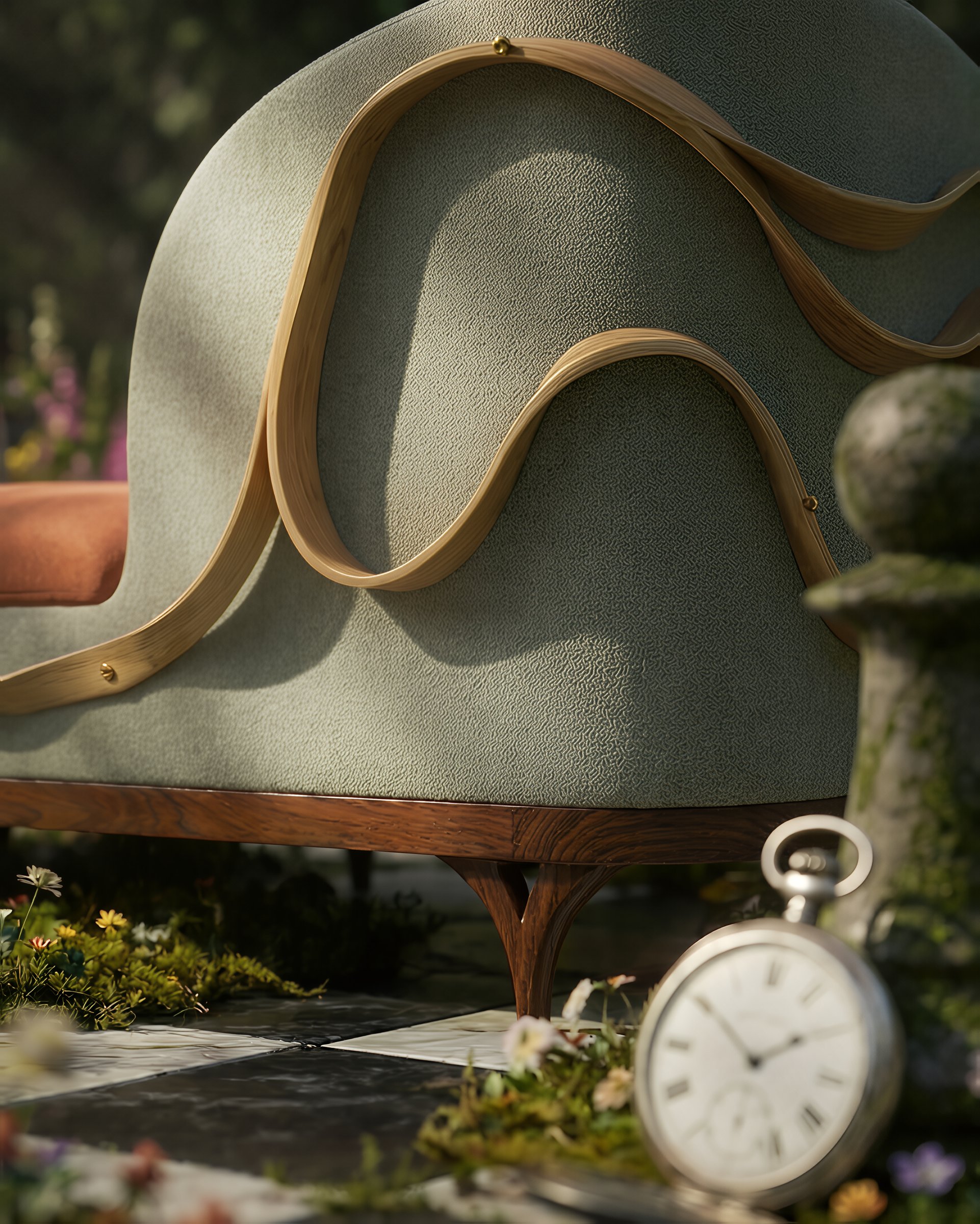 The Daybed — detail