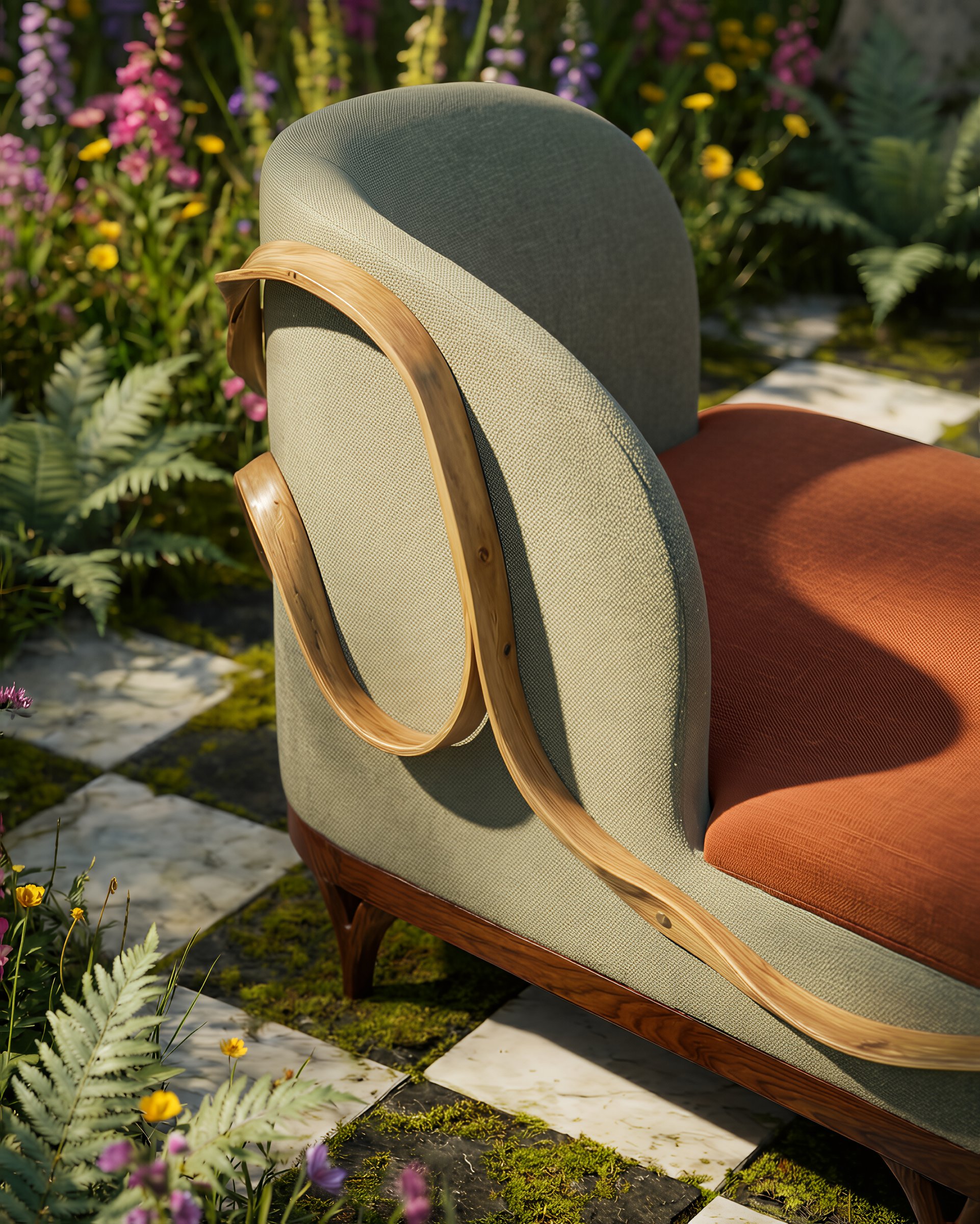 The Daybed — detail